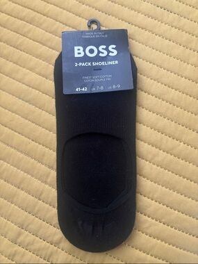 Boss Black 2-Pack Low-Cut Shoeliner Socks